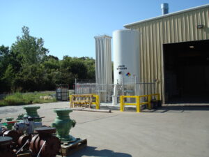 bulk nitrogen with vaporizer